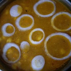 A picture of Chhole masala(white channe).