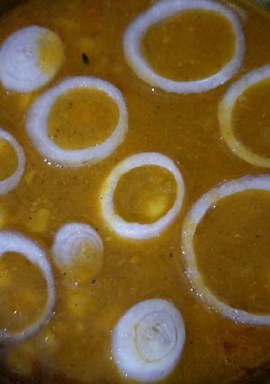 A picture of Chhole masala(white channe).