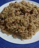 Arroz con sabor a cangrejo