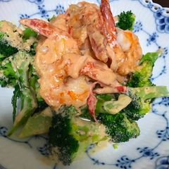 A picture of Shrimp mayonnaise.