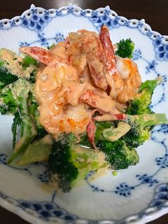 A picture of Shrimp mayonnaise.