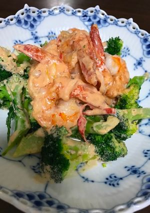A picture of Shrimp mayonnaise.