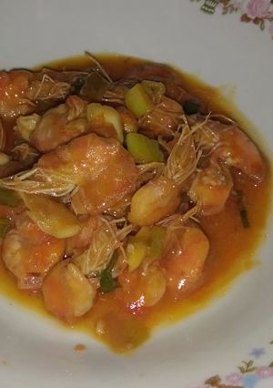 Foto resep Udang Asam Manis