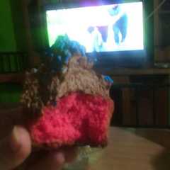 Foto principal de Cupcakes de color y crema chantilly de chocolate 