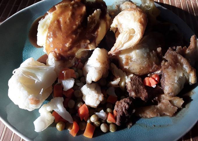 Simple Way to Make Perfect Sig&#39;s Steak, Ale and Mustard Pie