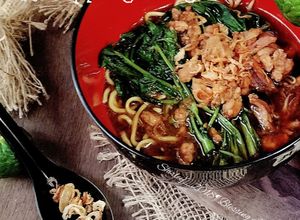 Foto resep Mie Kangkung ala Mall🌿♨️