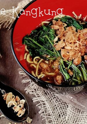 Foto resep Mie Kangkung ala Mall🌿♨️