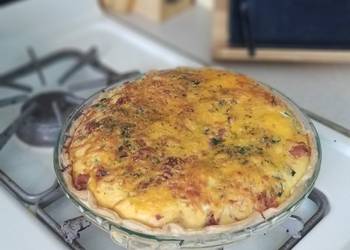 Popular Cuisine Spinach Quiche Delicious