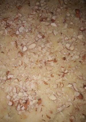 A picture of Coconut burfie.