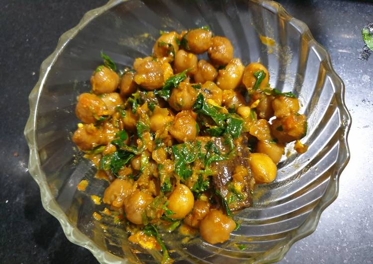 Methi chhole