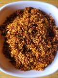 Dry red chilli chutney