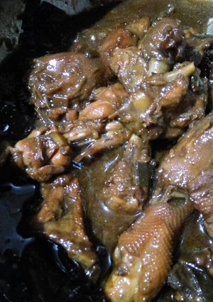 Foto resep Toping ayam mie ayam/pangsit. Ayam kecap mie ayam