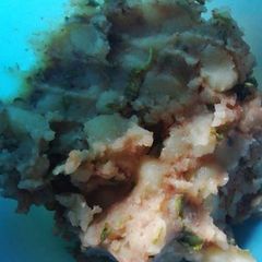 A picture of Aloo chokha.
