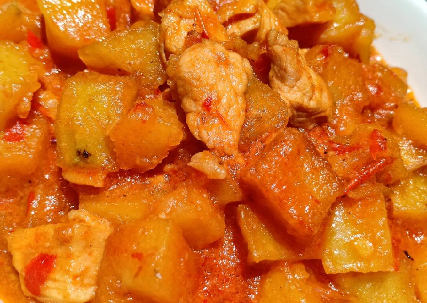 Sambal Goreng Ayam Kentang