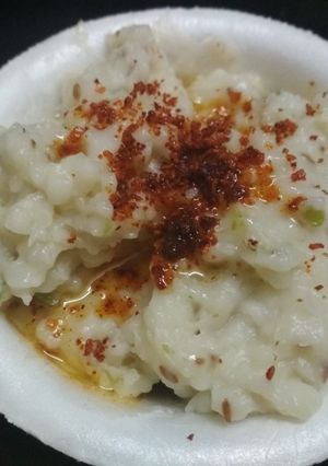 पापड़ी नो लोट (खीचु) रेसिपी मुख्य फोटो