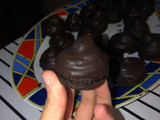 Conitos de dulce de leche