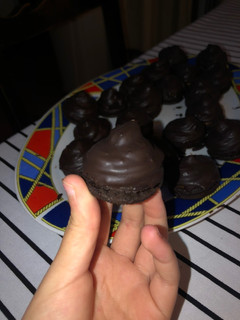 Una foto de Conitos de dulce de leche