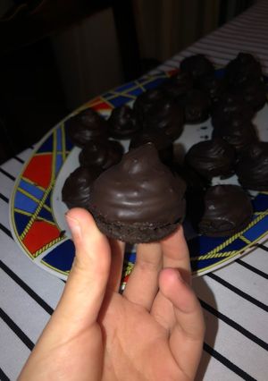 Una foto de Conitos de dulce de leche