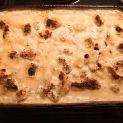 A picture of Chutney Mayo Chicken and Rice Bake.