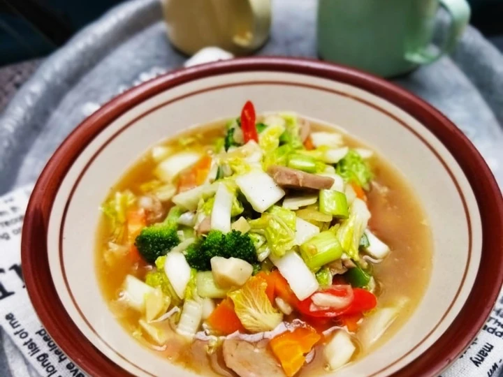 Cara Mudah Menyiapkan Resep Capcay Sayur Bakso sederhana yang  Bikin Ketagihan Anti Ribet, Menggugah Selera