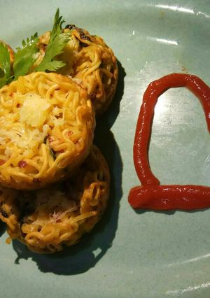 Foto resep Martabak Mie Telor Mini