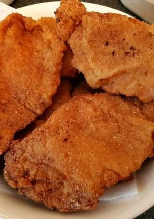 O poză a rețetei Snițel din cotlet de porc.