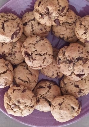 Amerikai csokis keksz recept fotója