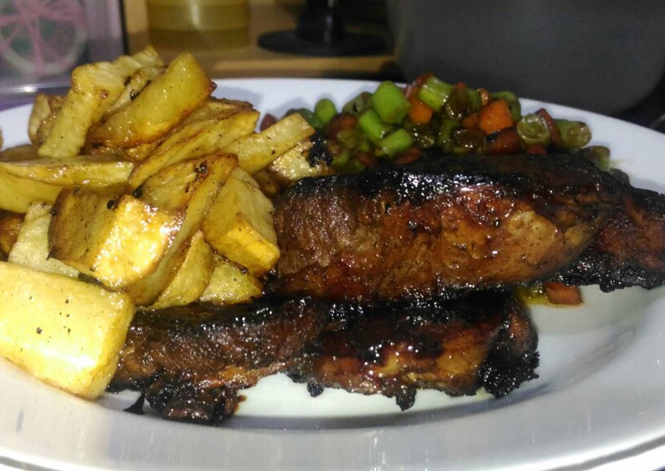 Beef steak rumahan