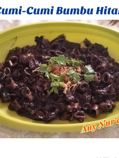 Foto resep Cumi-Cumi Bumbu Hitam
