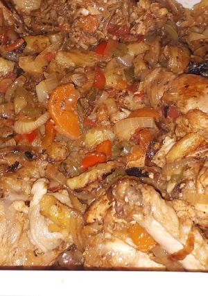 Una foto de Pollo al disco🍗