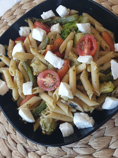 Una foto de Pasta al campo