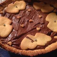A picture of Crostata alla nutella.