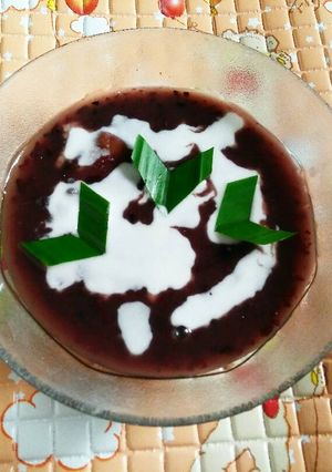 Foto resep BUBUR KETAN HITAM ala mamajiban