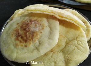 Foto resep Roti pita (pitta) /flatbread/khubz