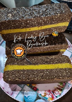 Gambar Kek Lady Bee Berkasih