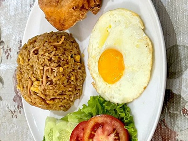 Cara Buat Nasi Goreng Ayam Crispy Untuk Jualan