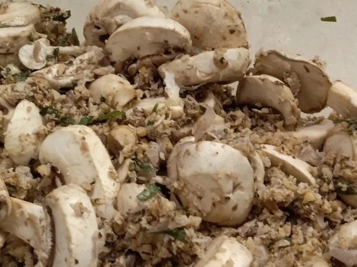 Recipe Raw mushroom salad gremolata the Can Spoil the Tongue Can spoil the tongue