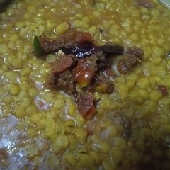 A picture of Misti cholar daal.