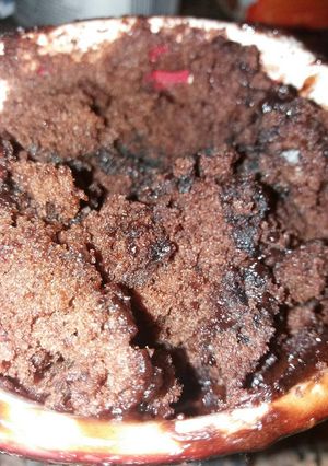 Foto principal de Mugcake de chocolate y trocitos de oreo