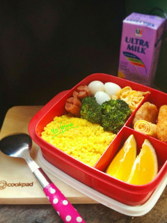 Foto resep Nasi kuning ca brokoli