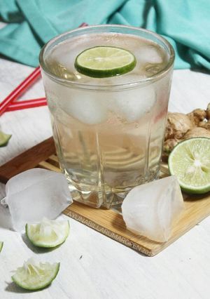 Foto resep Es jahe madu #PR_recookminumandingin