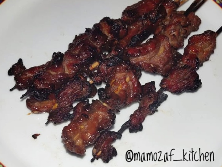 Yuk intip, Resep buat Sate Daging Sapi ekonomis sajian Idul Adha  lezat