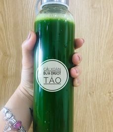 nước ép cải xoăn