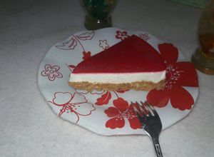صورة لوصفة تشيز كيك بطريقة سهلة🍰