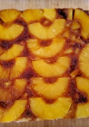 Une photo de Gâteau à l’ananas🍍