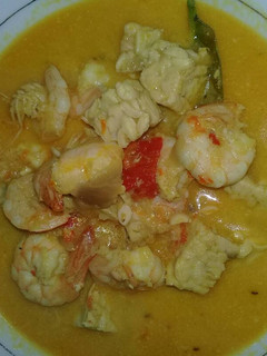 Foto resep Udang tempe kuah santan