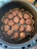 Albóndigas de pollo en airfryer!!!!!! Sin gluten y bajas en fructosa 😊😊
