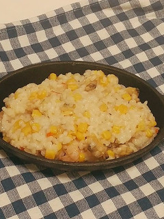 【電子鍋】超簡單懶人海鮮燉飯 的食譜成品照片