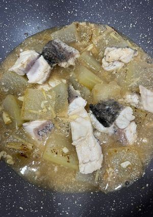 冬瓜鱸魚 的食譜成品照片