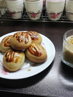عکسی از دستور قرابیه عسل دارچینی